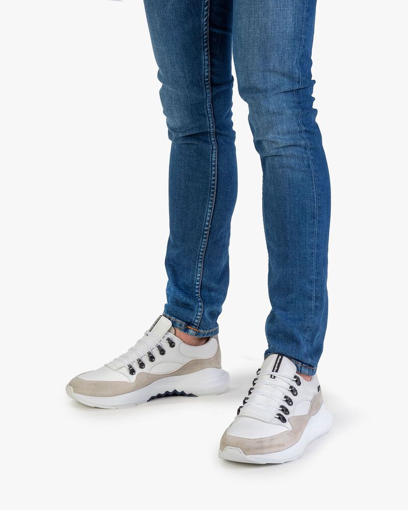 Bulki Sneaker wei&szlig; Leder