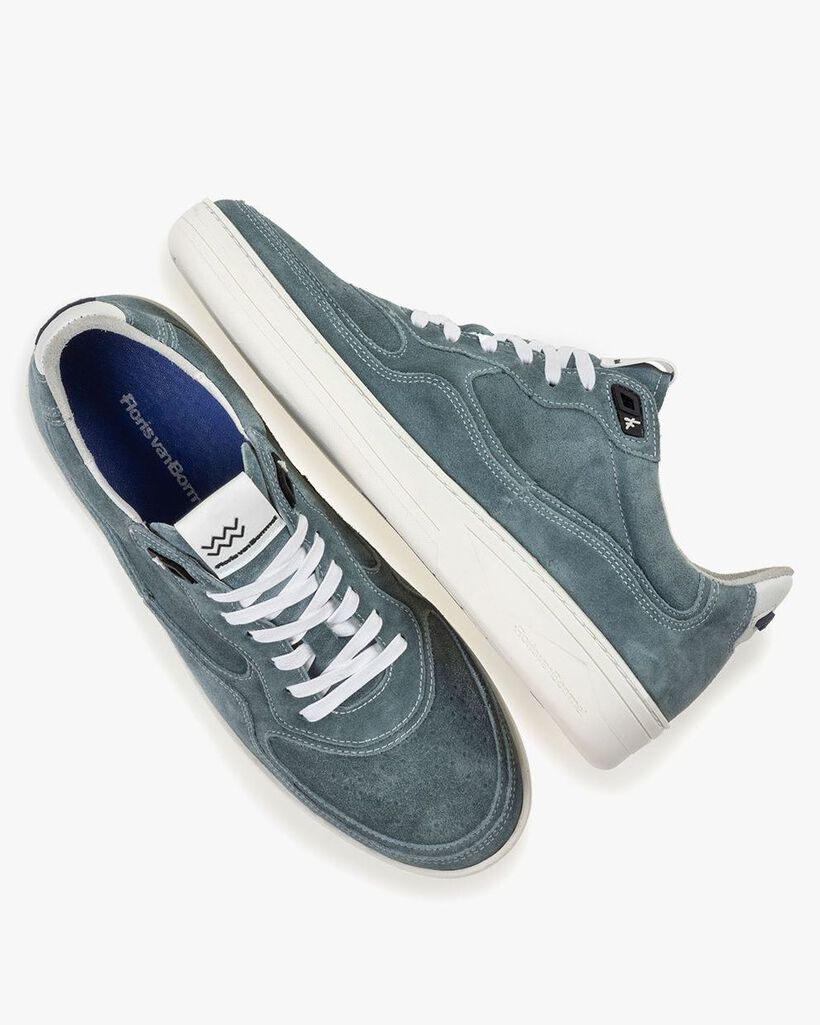 Sneaker Wildleder t&uuml;rkis