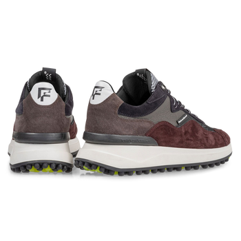 Noppi Sneaker bordeauxrot-blau