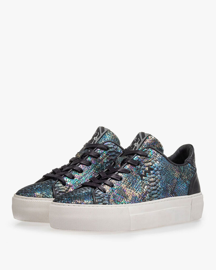 Sneaker Schlangenprint multi-color