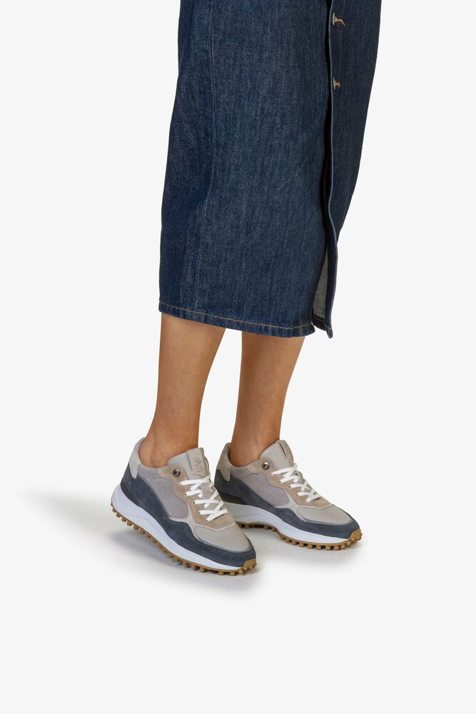 Noppi Wildleder beige