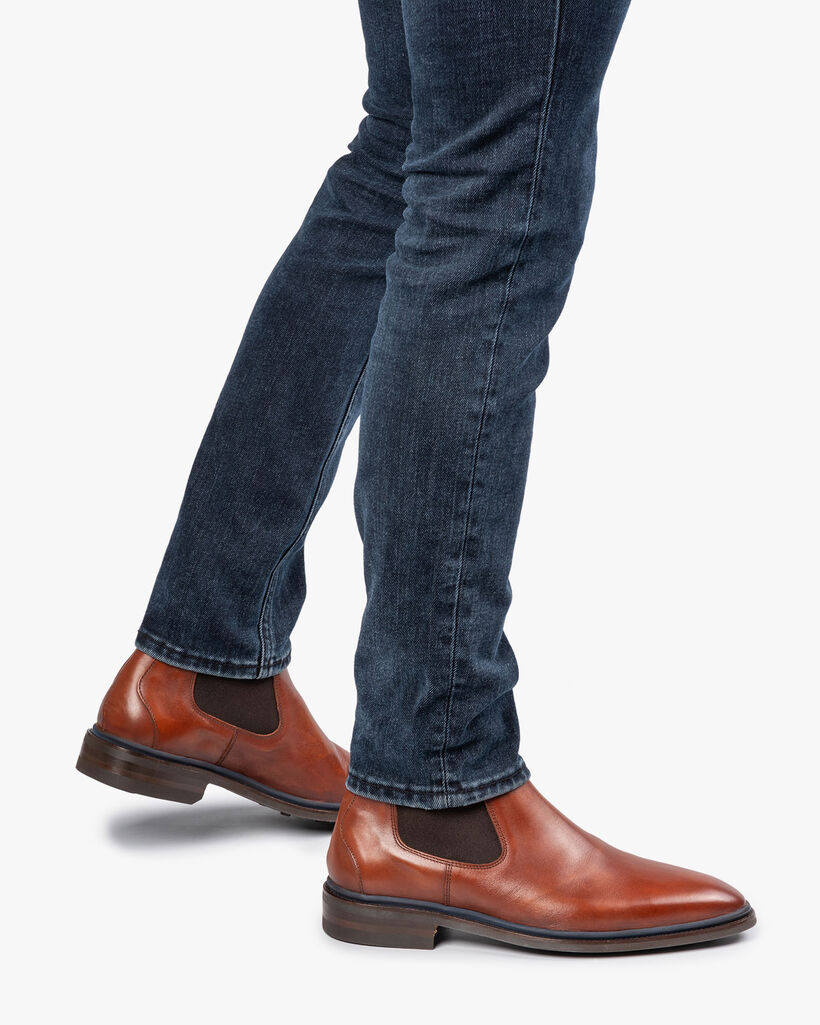 Chelsea boot calf leather cognac