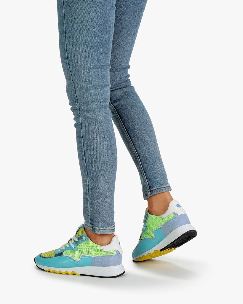 Nineti Nappaleder blau