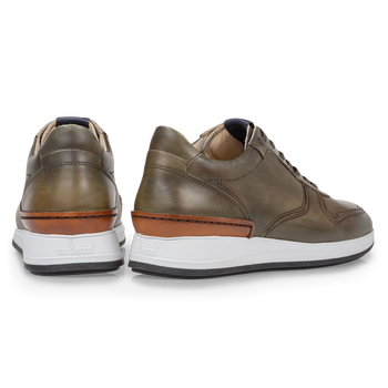 Sneaker Kalbsleder gr&uuml;n