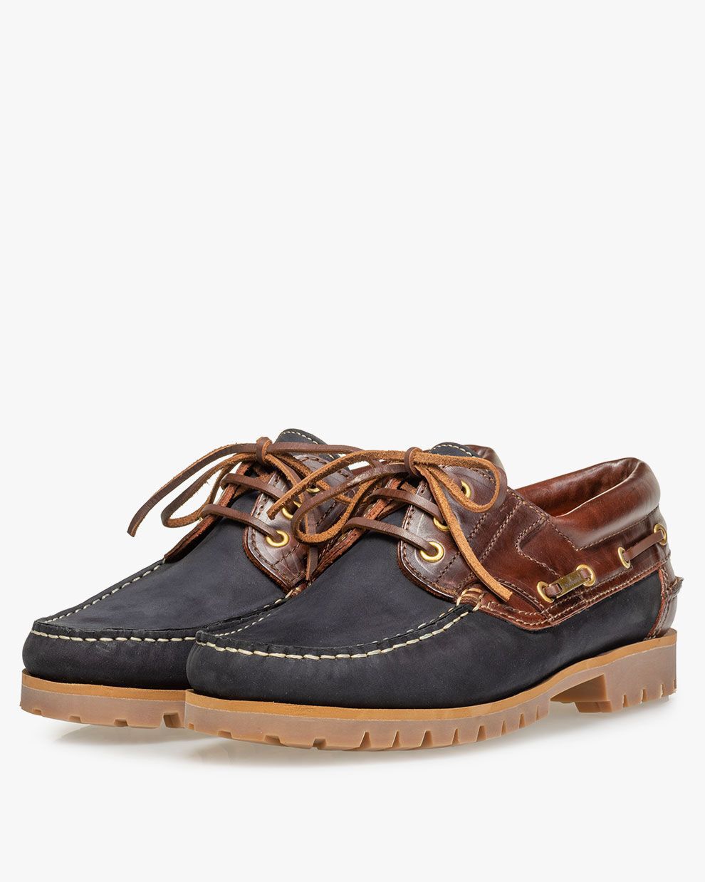 Vans boat shoes blue on sale