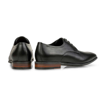 Schn&uuml;rschuh Kalbsleder schwarz