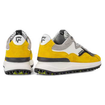 Noppi sneaker suede leather yellow