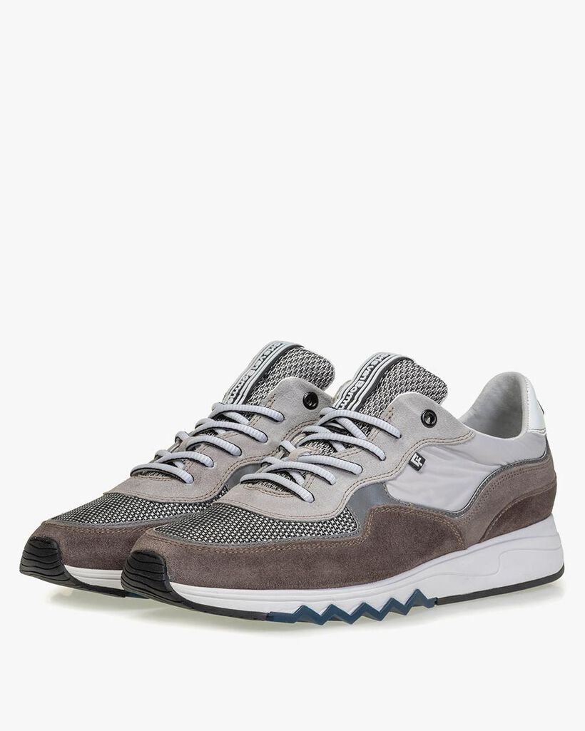 Nineti Wildleder hellgrau