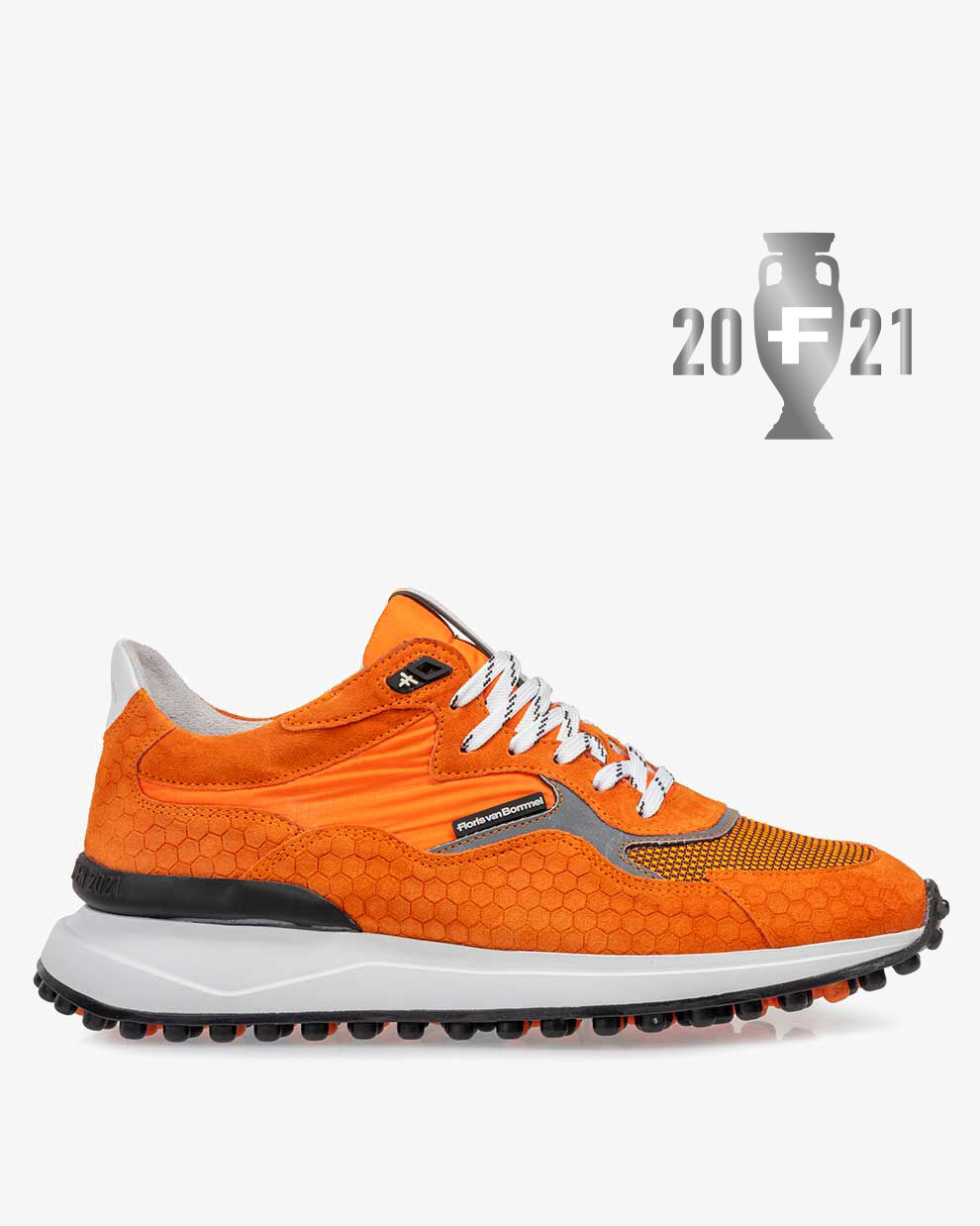 Noppi EK Sneaker Wildleder orange Floris van Bommel Official