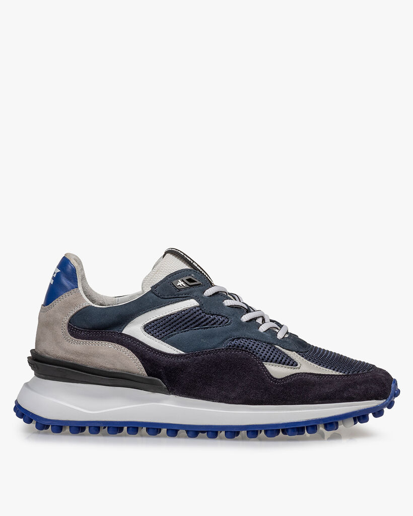 Sneaker men blue Noppi 18.01 | Floris van Bommel Official®