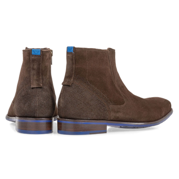 Chelsea Boot braun Wildleder