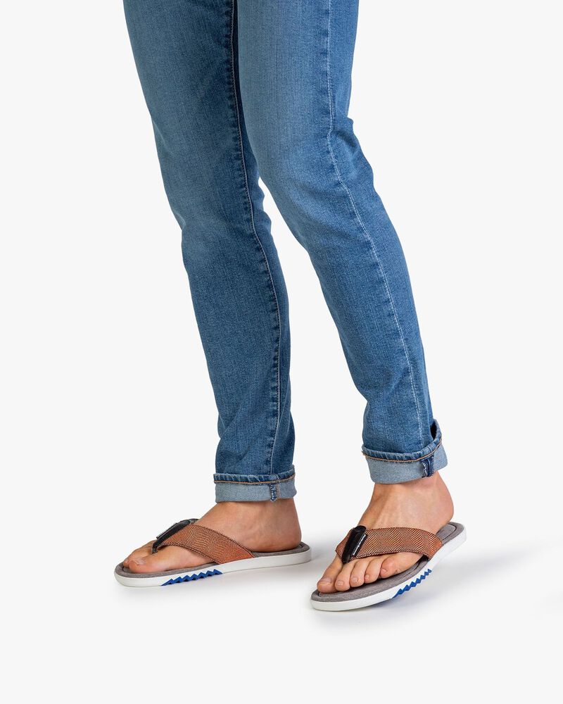 Slipper Wildleder orange