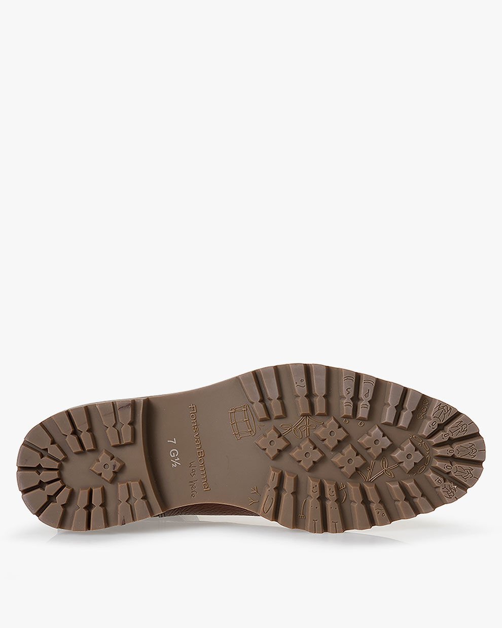 Leather sole lace up hotsell boots