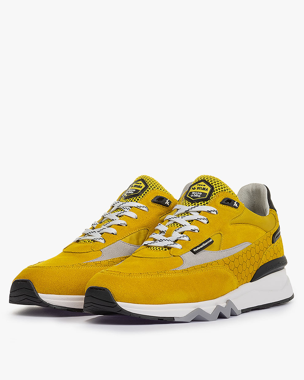 Sneaker Herren De Zager 09.01 Gelb Floris van Bommel Deutschland
