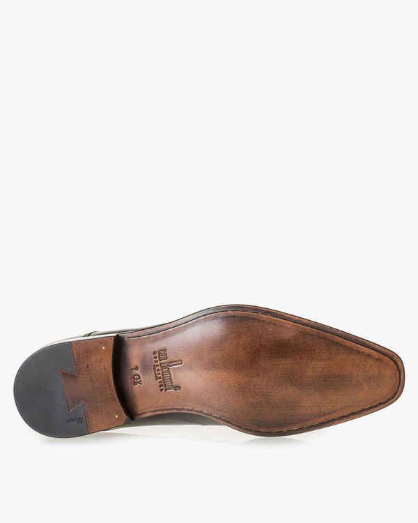 Schn&uuml;rstiefel Kalbsleder Schwarz