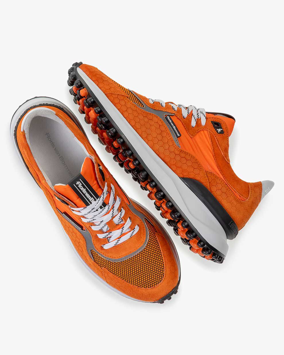 Noppi EK Sneaker Wildleder orange Floris van Bommel Official