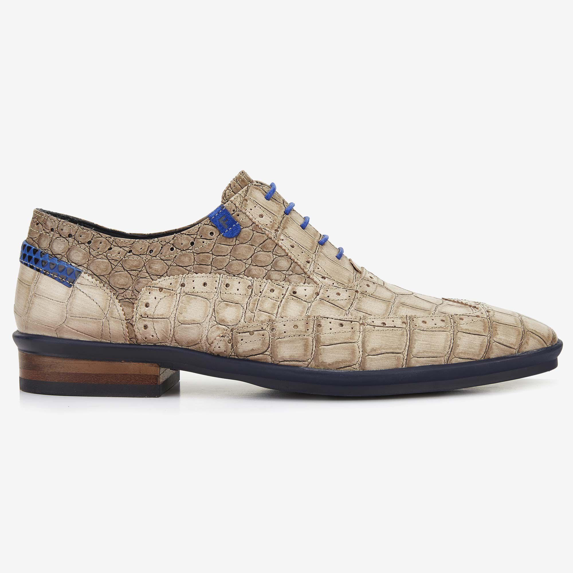 Crocodile print shoes best sale