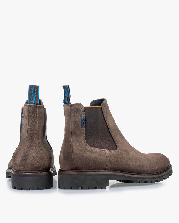 Chelsea Boot Wildleder taupe