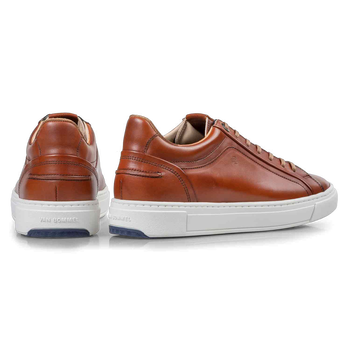 Sneaker Kalbsleder cognac