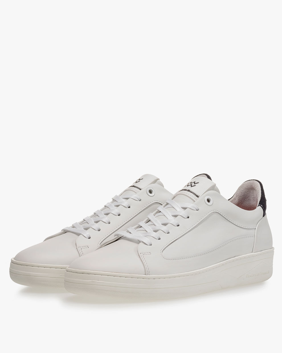 White calf leather sneaker 13265 25 Floris van Bommel Official