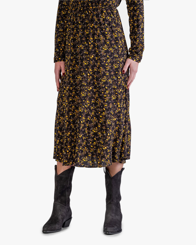 Westernstiefel schwarz Wildleder