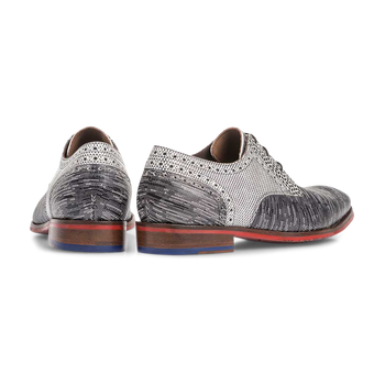 Schn&uuml;rschuh mit Eidechsenprint