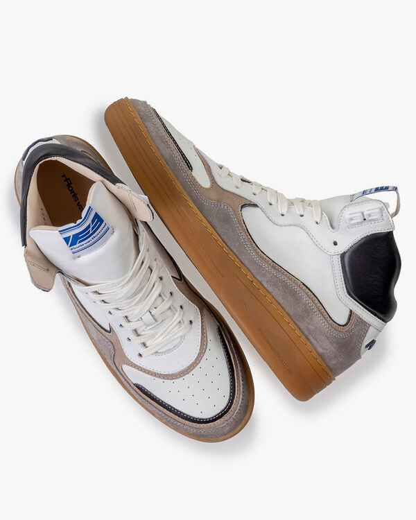 Sneaker Kalbsleder wei&szlig;