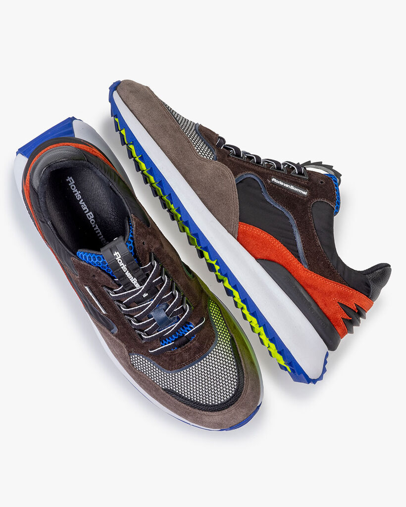 Sharki Sneaker dunkelbraun