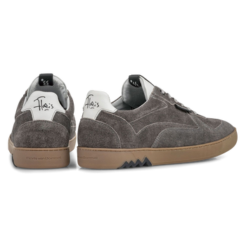 Sneaker grau Wildleder