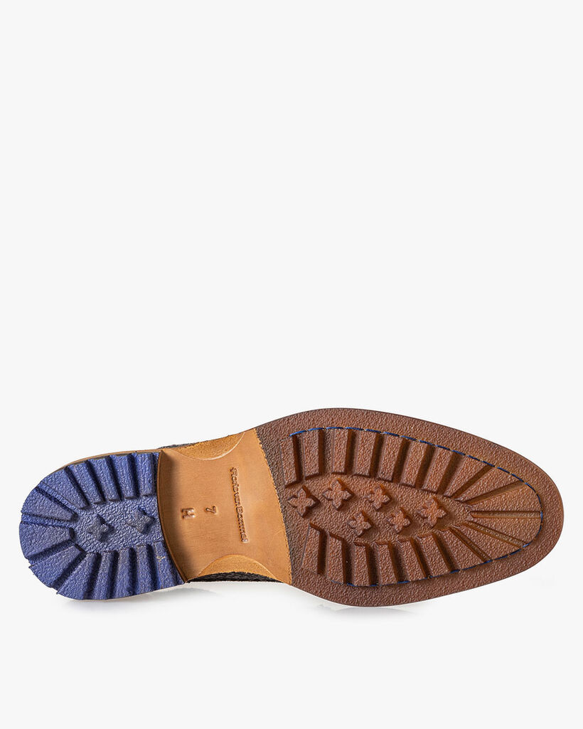 Crepi Stiefel grau mit Print