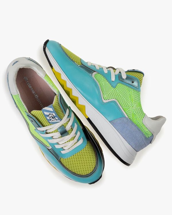 Nineti Nappaleder blau