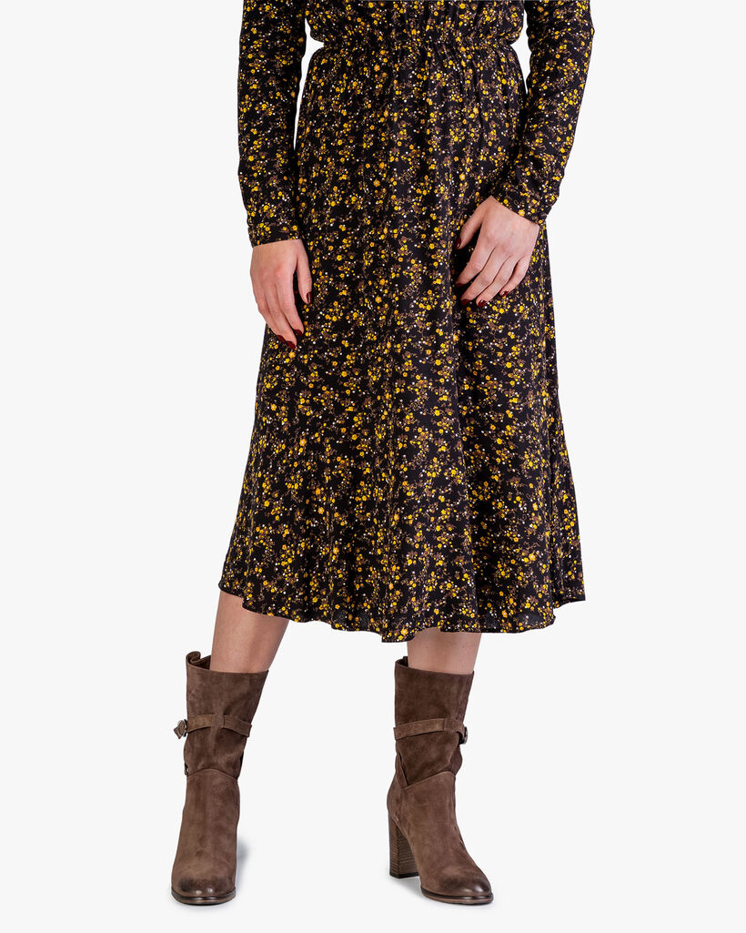 Halbhoher Stiefel Wildleder braun