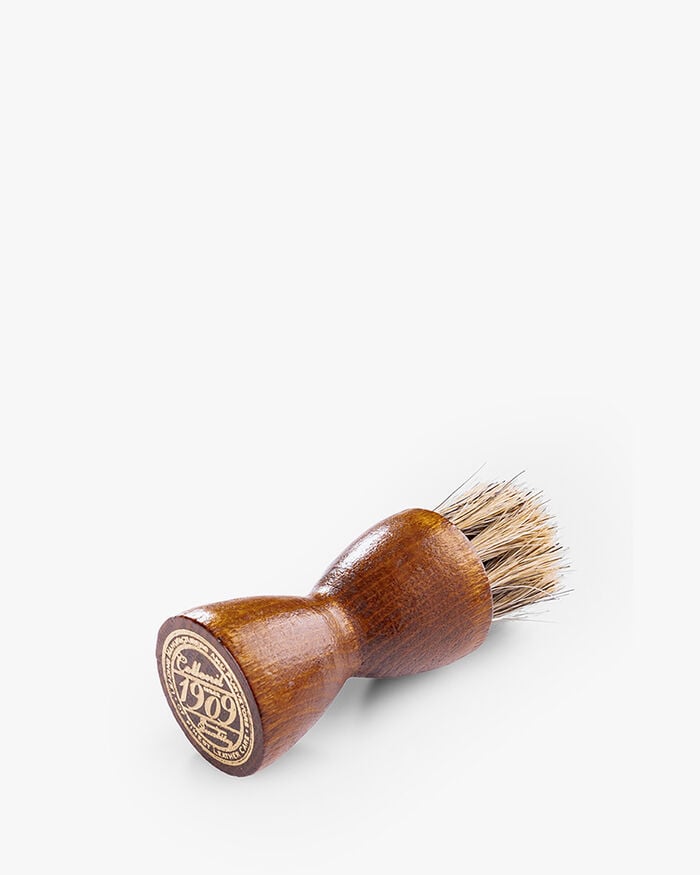 Einreibebürste rund, farblos