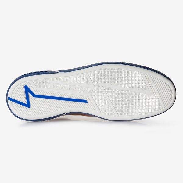 Calf leather lace shoe cognac