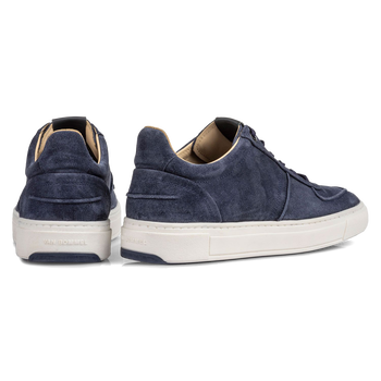Sneaker suede leather blue