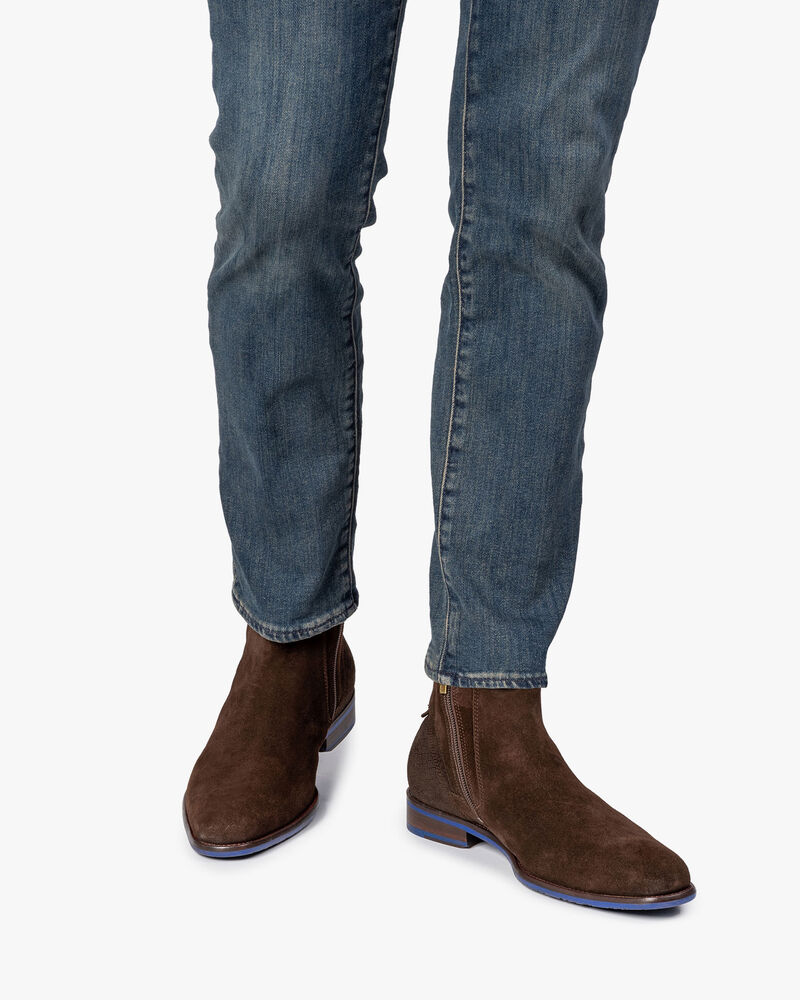 Chelsea Boot braun Wildleder