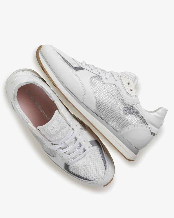 Sneaker Kalbsleder wei&szlig;