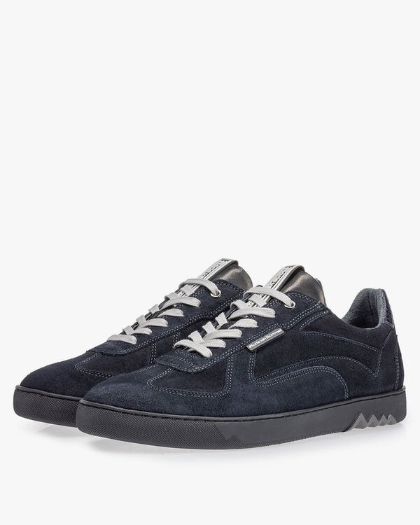 Sneaker dunkelblau Wildleder