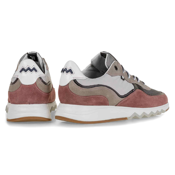 Nineti suede leather pink