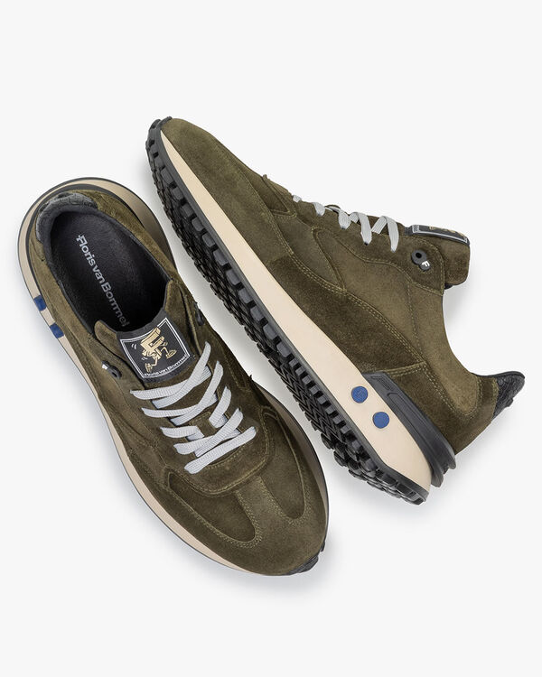 Vinti Sneaker Wildleder dunkelgr&uuml;n