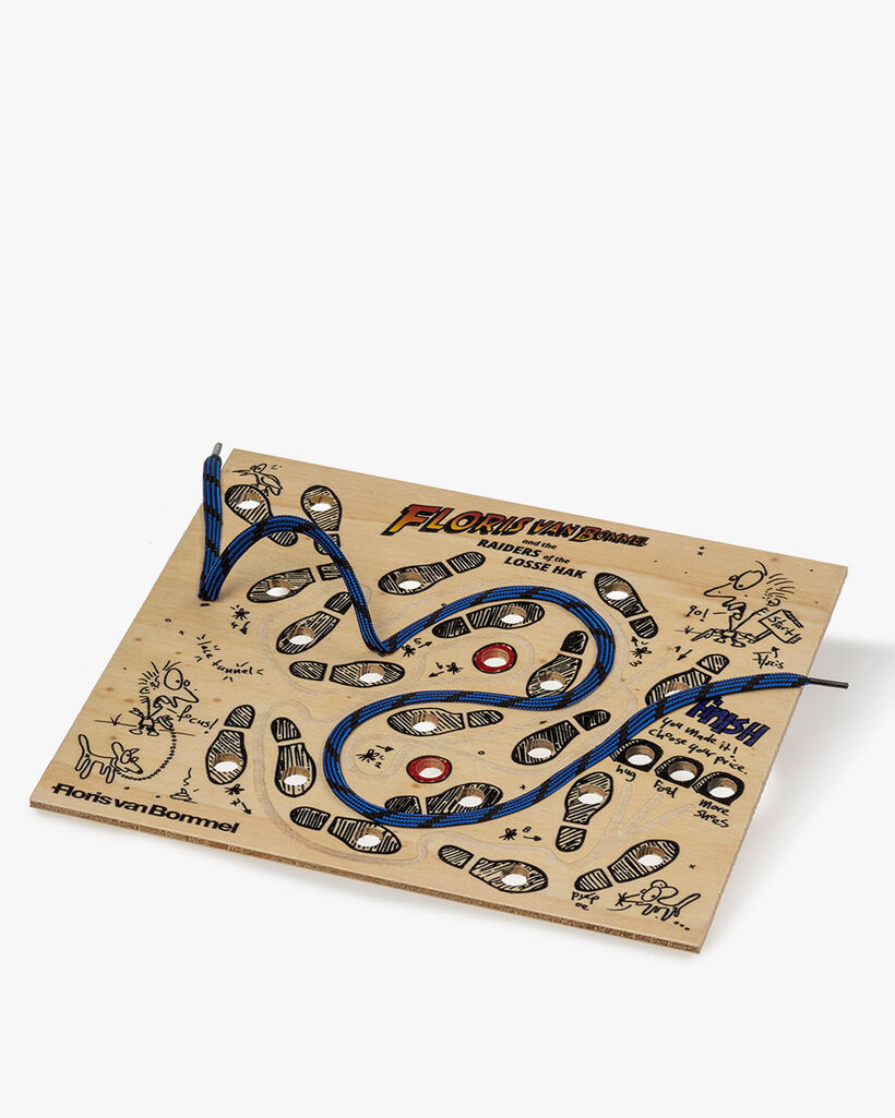 Wooden maze marble game