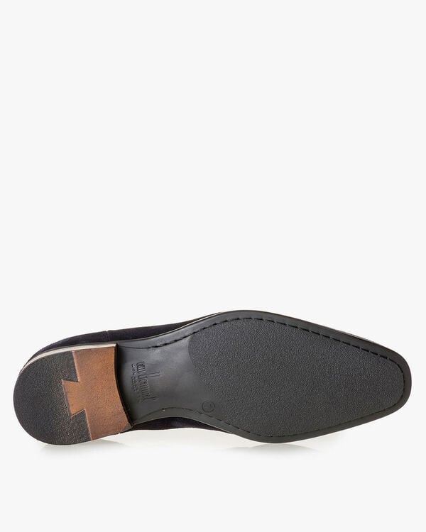 Chelsea Boot Wildleder blau