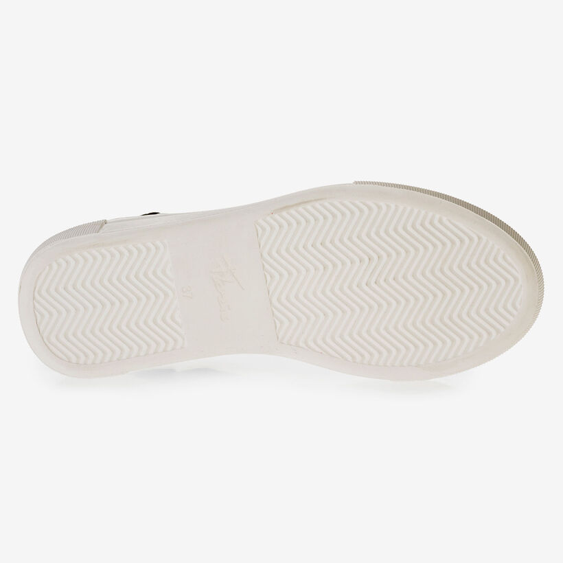 Schwarzer Kalbsleder-Sneaker