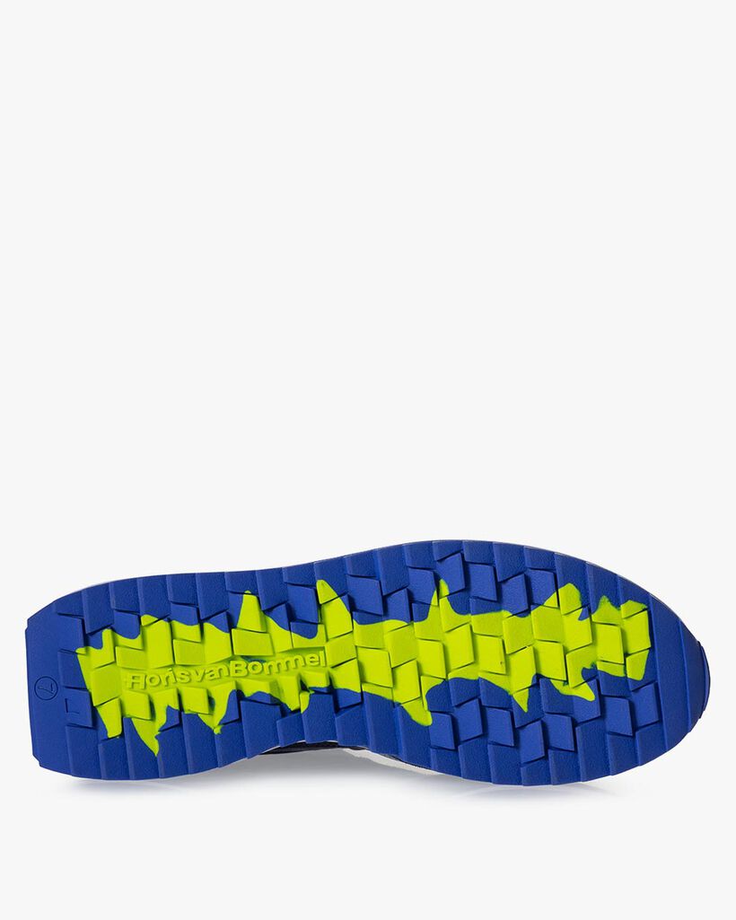 Sneaker Wildleder blau