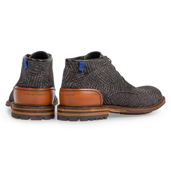 Crepi Stiefel grau mit Print