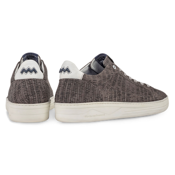 Sneaker mit Print taupe