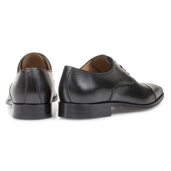 Schn&uuml;rschuh Kalbsleder schwarz