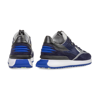 Sneaker Wildleder blau