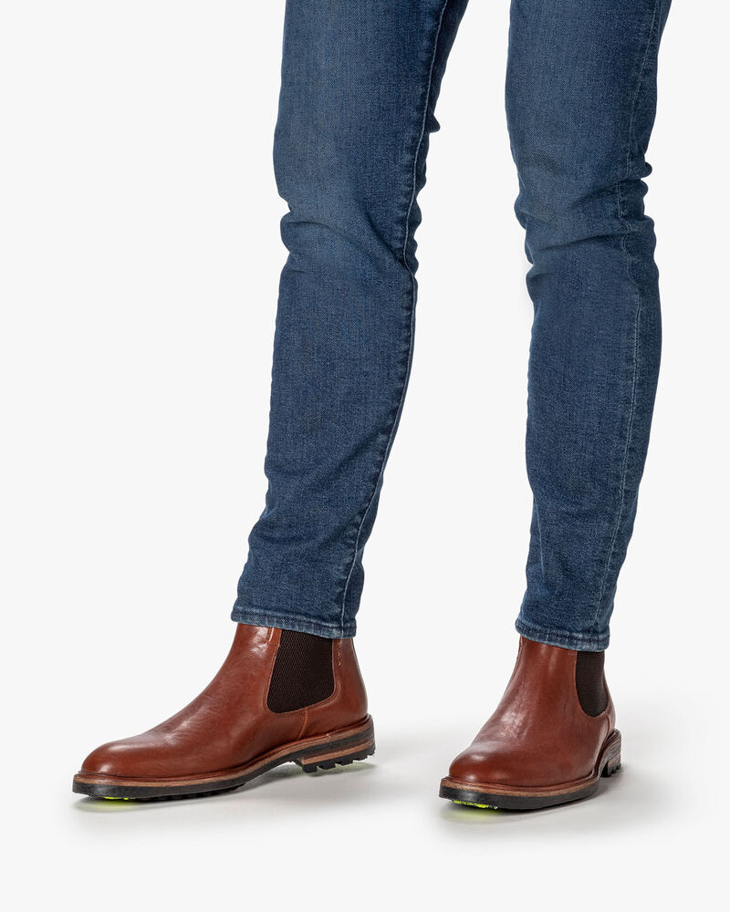 Chelsea Boot Leder cognac