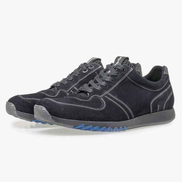 Floris van Bommel dunkelblauer Herren Sneaker